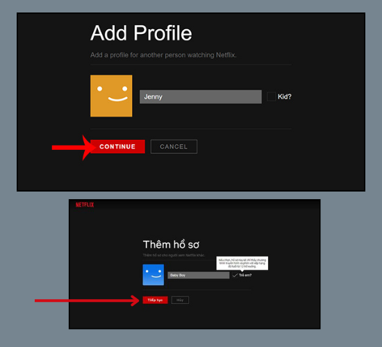 Cách dùng chung tài khoản Netflix với người thân bước 3 Cách dùng chung tài khoản Netflix với người thân bước 3