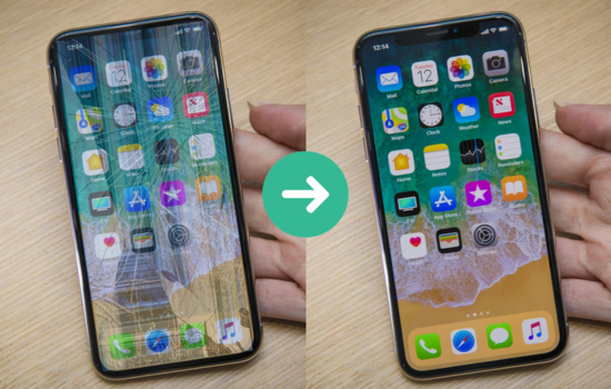 Phân biệt thay mặt kính và thay màn hình iPhone
