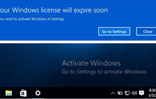 Laptop bị đen màn hình do lỗi bản quyền Window Laptop bị đen màn hình do lỗi bản quyền Window