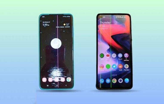Màn hình Samsung bị sọc Màn hình Samsung bị sọc
