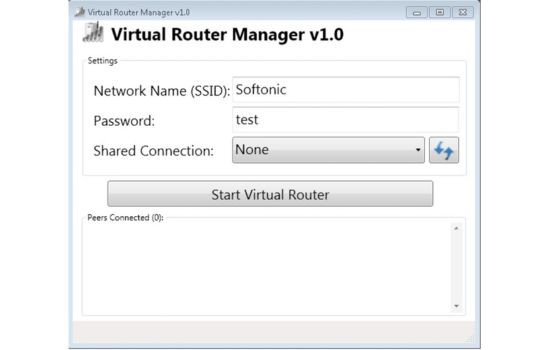 Sử dụng phần mềm phát Wifi Virtual Router Manager 
