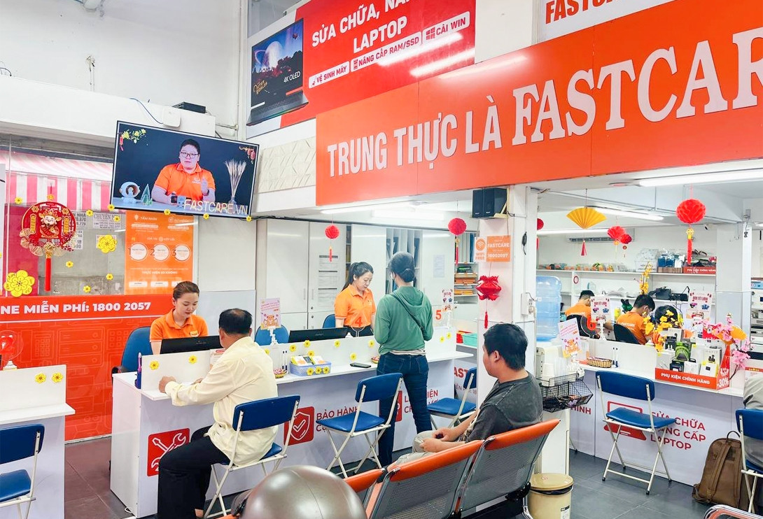 Trung tâm sửa laptop chuyên nghiệp FASTCARE