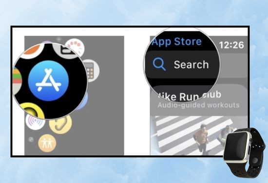Bạn cần mở kho ứng dụng trên Apple Watch