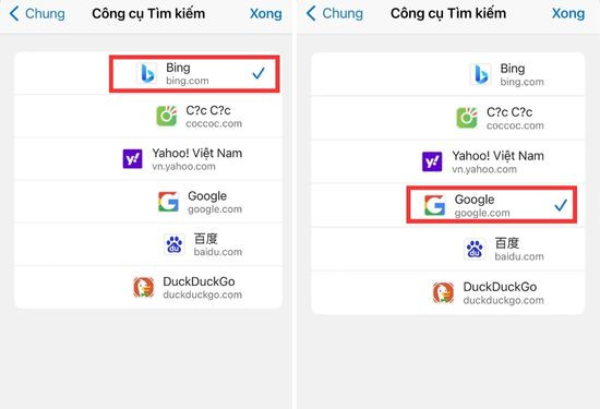Cách đổi công cụ tìm kiếm trên Microsoft Edge thông qua điện thoại B3