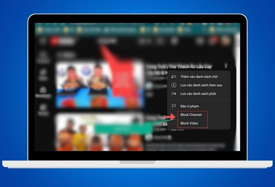 Cách chặn truy cập YouTube nhờ sự giúp đỡ của cung cụ mở rộng - Block Tube B2