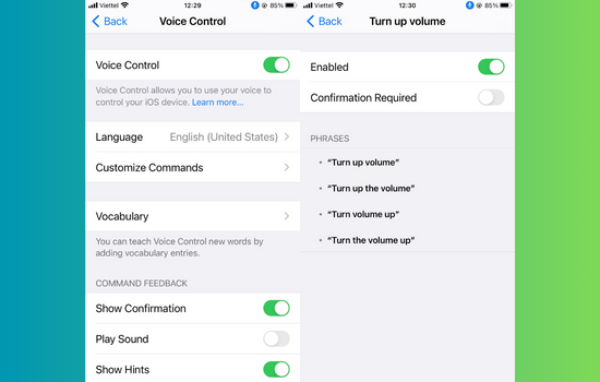 Cách chụp ảnh từ xa trên iPhone bằng Voice Control