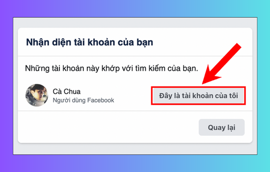 Cách lấy mã đăng nhập Facebook khi đã đăng xuất bước 3