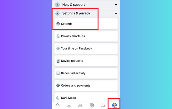 Cách lấy mã đăng nhập Facebook thông qua tin nhắn SMS bước 1