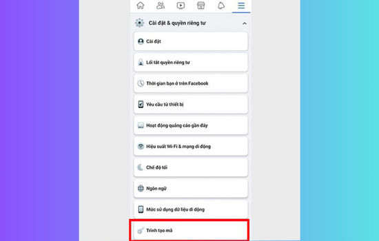 Cách lấy mã phê duyệt đăng nhập Facebook bước 2