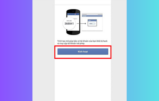 Cách lấy mã phê duyệt đăng nhập Facebook bước 3