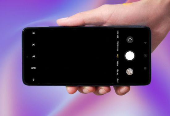 Camera Xiaomi hiển thị màu đen tối thui