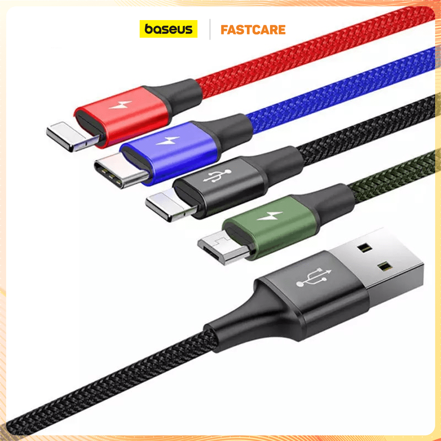 Cáp sạc Baseus Rapid Series 4in1 Cable PB1590Z