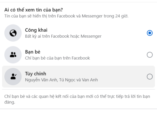 cách chặn người khác xem bài viết trên Facebook B3
