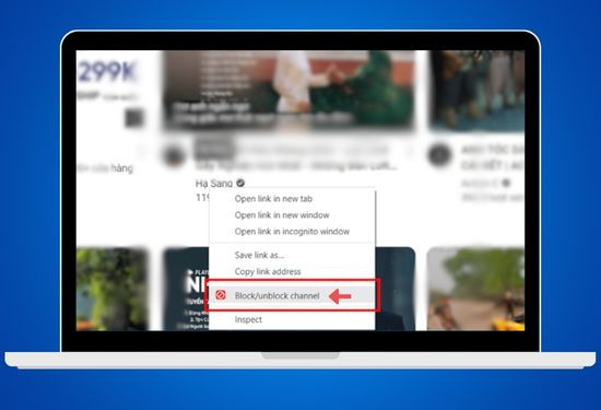 Sử dụng tiện ích mở rộng Video Blocker B4