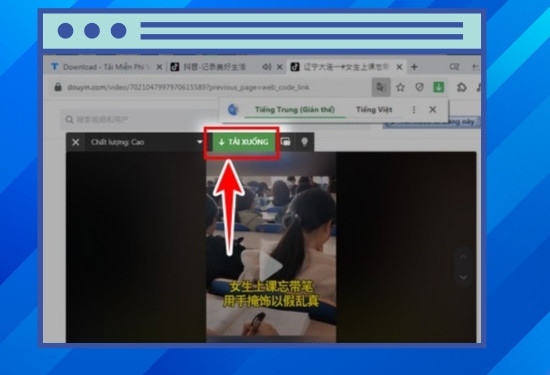 chọn tải xuống Video