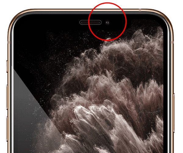 Dấu hiệu hư camera trước iPhone Dấu hiệu hư camera trước iPhone