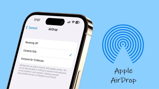 Gửi ảnh qua Airdrop có bị mờ không?