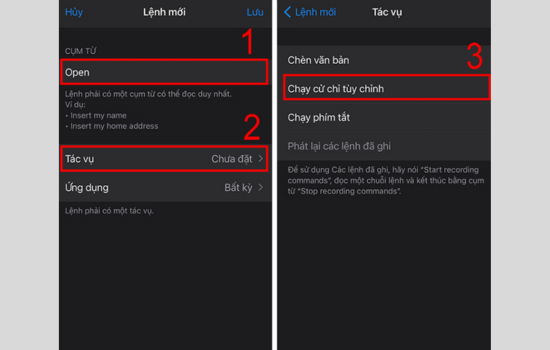 Hướng dẫn cách mở khoá màn hình bằng giọng nói iPhone bước 3 Hướng dẫn cách mở khoá màn hình bằng giọng nói iPhone bước 3