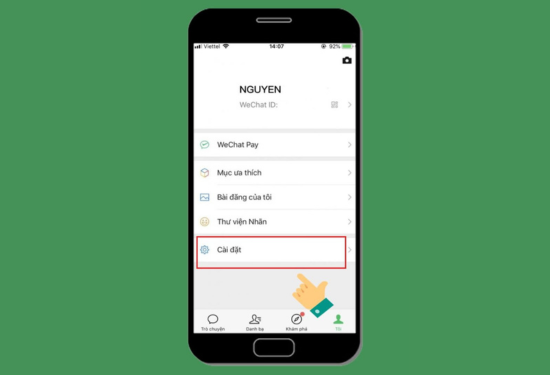 Hướng dẫn cách mở ví tiền WeChat bằng thẻ Visa B2