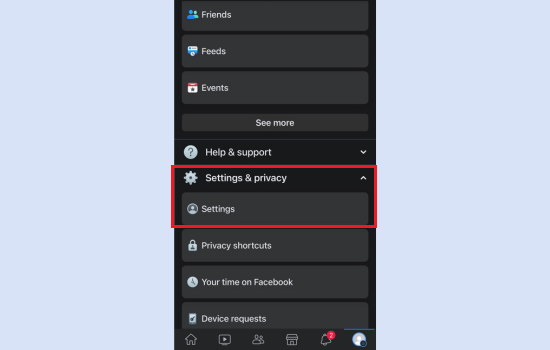 Hướng dẫn tắt đề xuất kết bạn trên Facebook B3