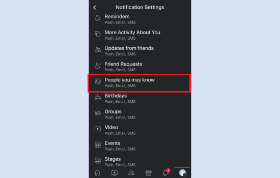 Hướng dẫn tắt đề xuất kết bạn trên Facebook B5