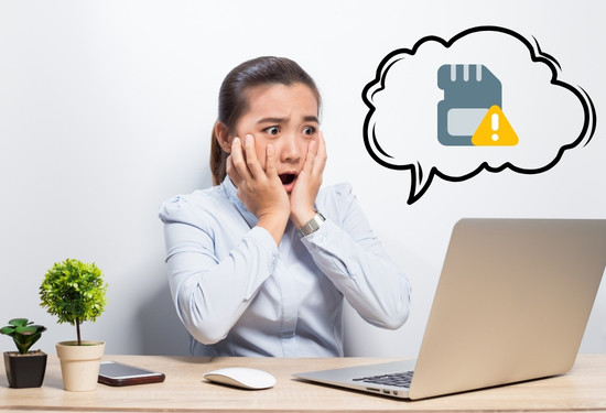 máy tính không nhận thẻ nhớ khiến việc trao đổi dữ liệu trở nên khó khăn