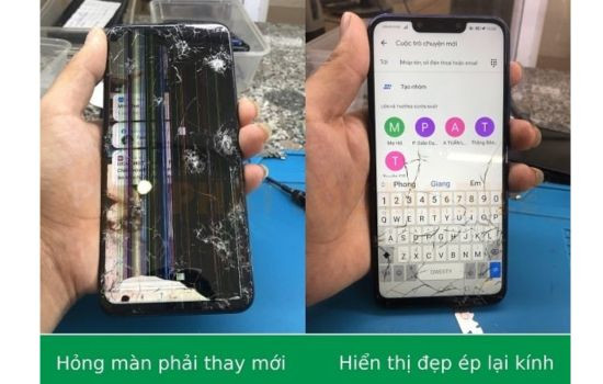 Nên thay mới hay sửa màn hình OPPO quận 3