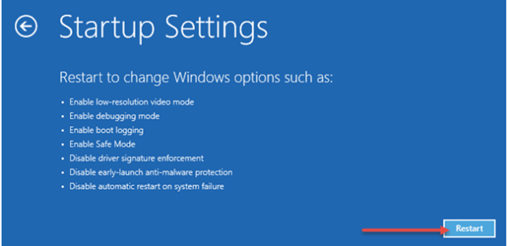 Sử dụng Safe Mode để khởi động lại laptop
