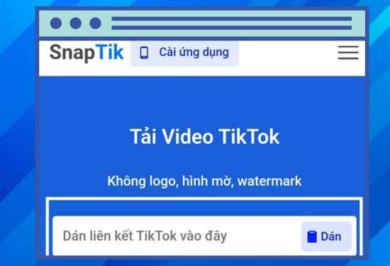 tải video douyin bằng Snaptik 