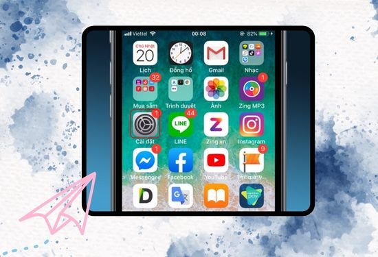 Cách tạo ghi chú trên màn hình điện thoại iPhone bước 1 Cách tạo ghi chú trên màn hình điện thoại iPhone bước 1