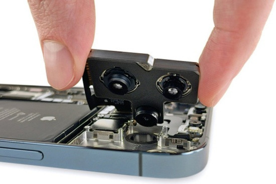 Thay camera iPhone báo linh kiện không xác định