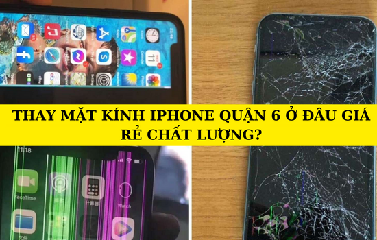 thay mặt kính iphone quận 6
