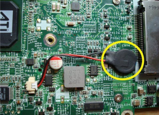 Thay pin CMOS