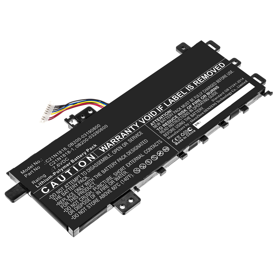 Asus VivoBook 14 X412DA Original Battery 37Wh