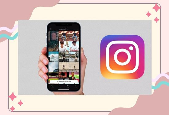 tìm kiếm ảnh một ai đó trên Instagram