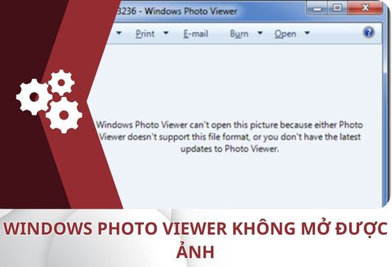 Windows Photo Viewers không mở được ảnh Windows Photo Viewers không mở được ảnh