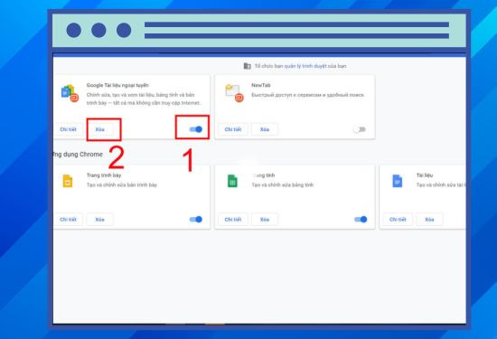 xóa phần mềm tiện ích