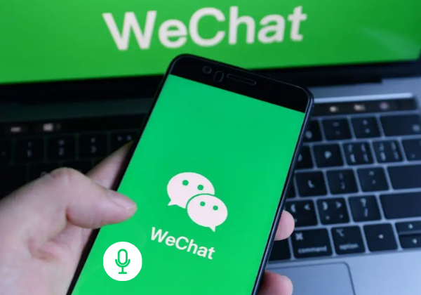 Bắt đầu ghi âm trên Wechat