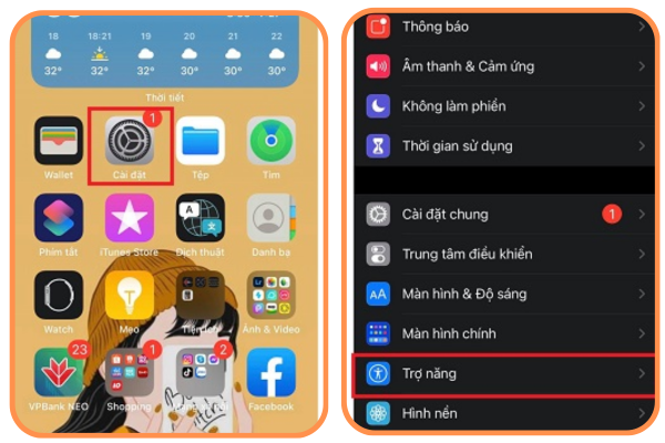Bật tính năng xác nhận bằng Assistive Touch B1