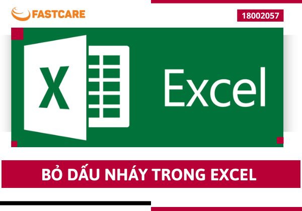 Bỏ dấu nháy trong Excel Bỏ dấu nháy trong Excel