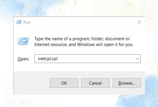 Cài đặt lại Proxy
