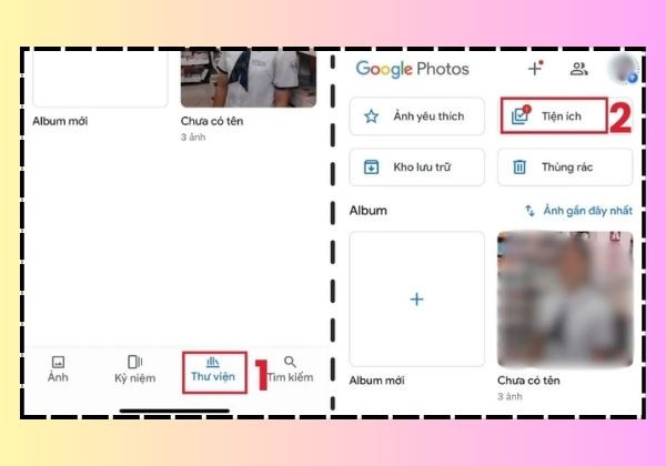 Ghép nhiều ảnh vào 1 khung trên iPhone nhờ Google Photos B2
