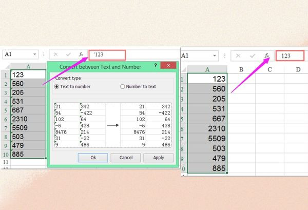 Bước 3 cách bỏ dấu nháy bằng Kutools Bước 3 cách bỏ dấu nháy bằng Kutools