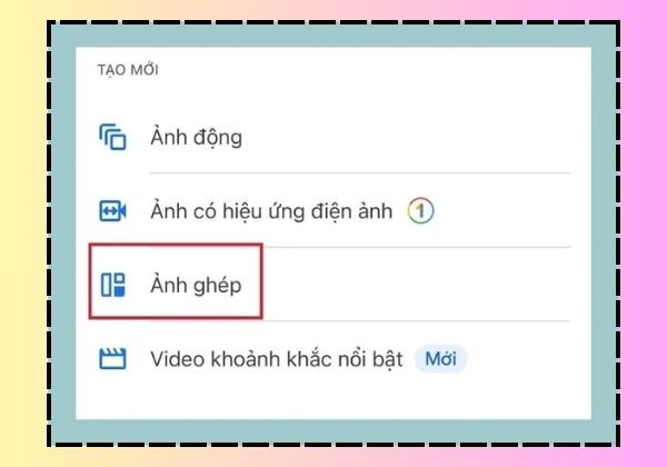 Ghép nhiều ảnh vào 1 khung trên iPhone nhờ Google Photos B3