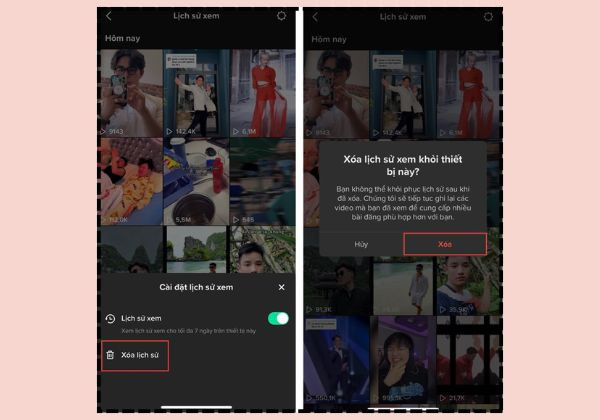 Cách xóa lịch sử những video đã xem trên TikTok B5
