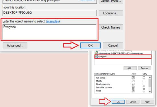Bước 5 share File