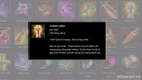Thánh kiếm &nbsp;