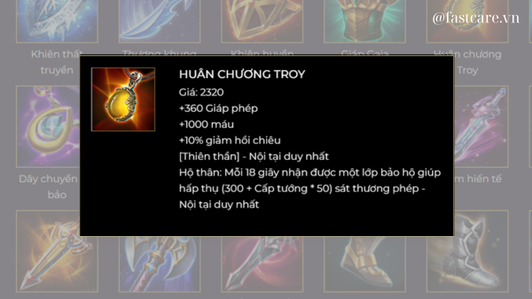 Huân chương Troy&nbsp;