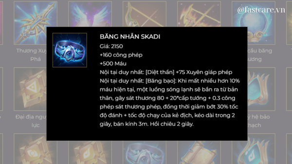 Băng nhẫn Skadi&nbsp;