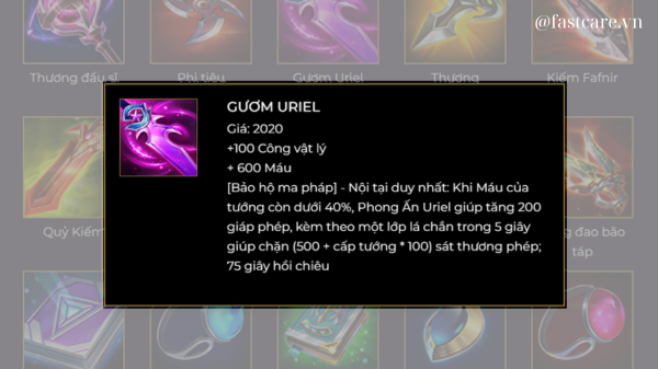 Gươm Uriel&nbsp;